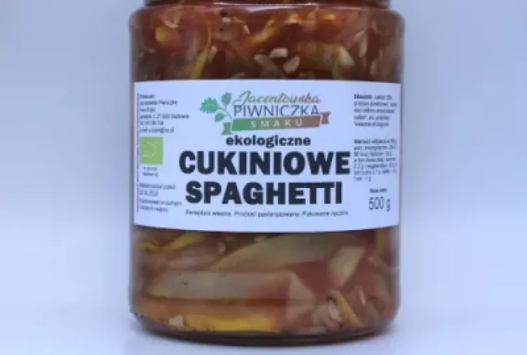 Cukiniowe spaghetti BIO